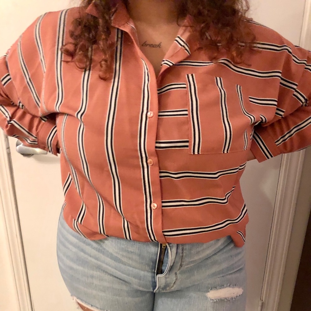 Chic Button Up Blouse